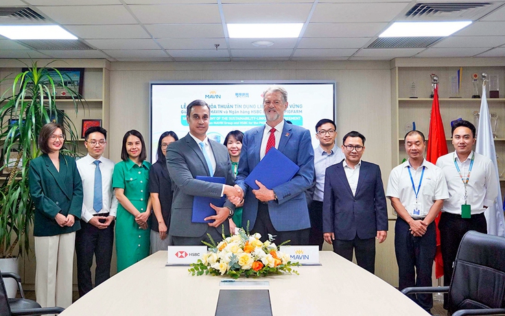 Chuỗi nuôi heo của Mavin được HSBC cấp tín dụng liên kết bền vững