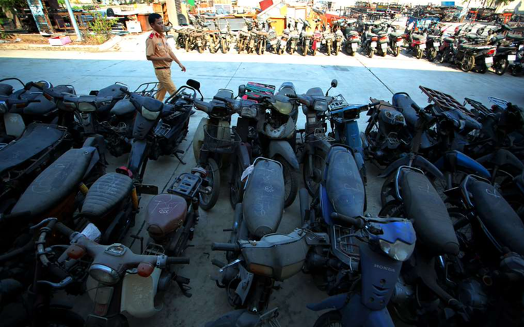 Thực hư việc CSGT TP.HCM bán đấu giá hơn 1.200 xe vi phạm, giá từ 370.000 đồng/chiếc