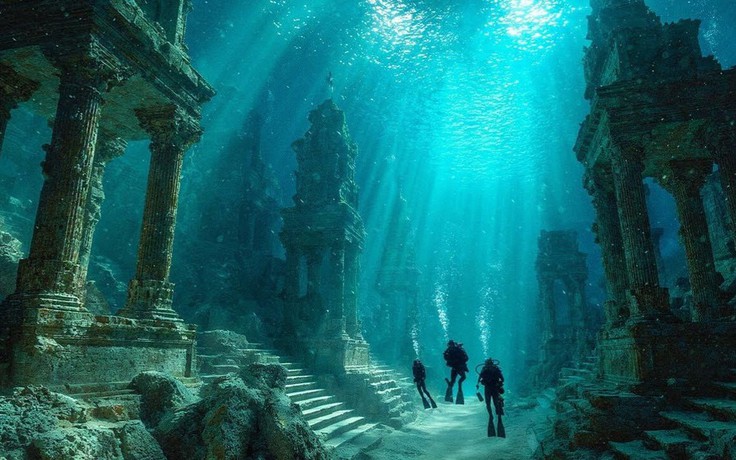 Bí ẩn thành phố 6.000 năm chìm sâu dưới đáy đại dương