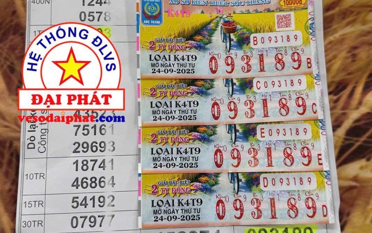 Khách TP.HCM trúng 8 tỉ xổ số miền Nam: Cho con 4 tỉ, còn lại trả nợ làm ăn