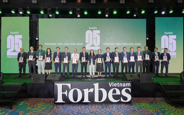 VRG được vinh danh top 25 thương hiệu công ty niêm yết dẫn đầu 2025