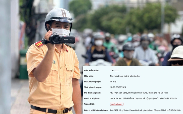 Tra cứu thấy thông báo phạt nguội, nhiều chủ xe máy hoang mang