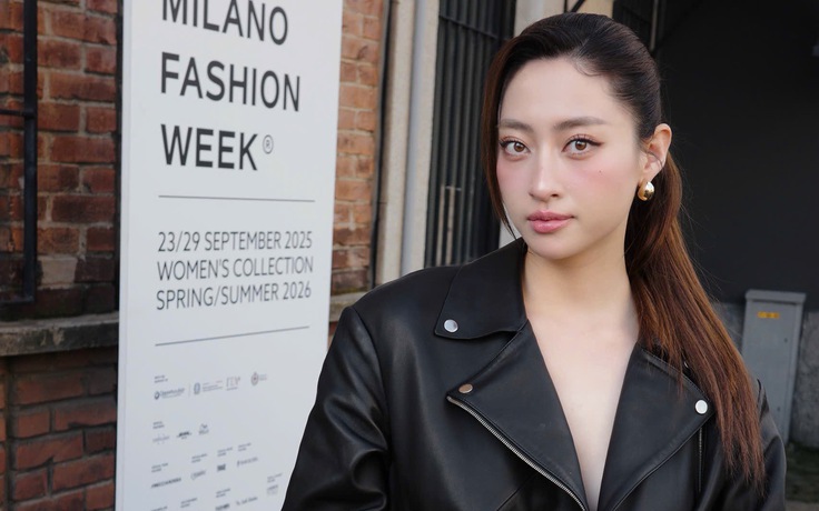 Lương Thùy Linh dự sự kiện thời trang cùng David Beckham