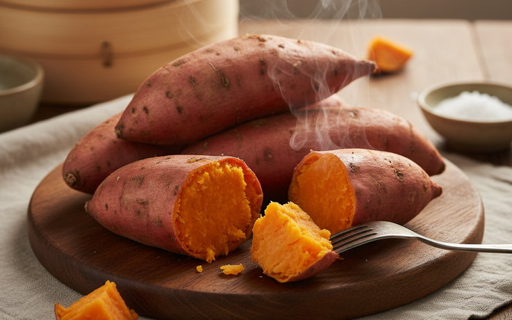 Thỉnh thoảng một củ khoai lang: Lợi ích bất ngờ cho đường huyết và tim mạch