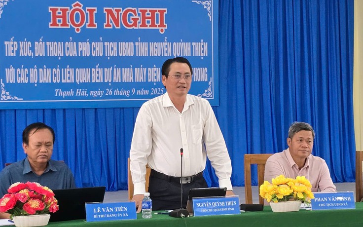 Vĩnh Long thành lập Hội đồng giải quyết vấn đề tại Dự án Điện gió Thanh Phong