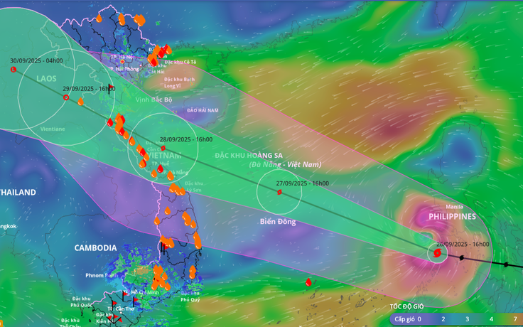 Bão số 10 vào Biển Đông, khả năng đổ bộ Thanh Hóa - Quảng Bình
