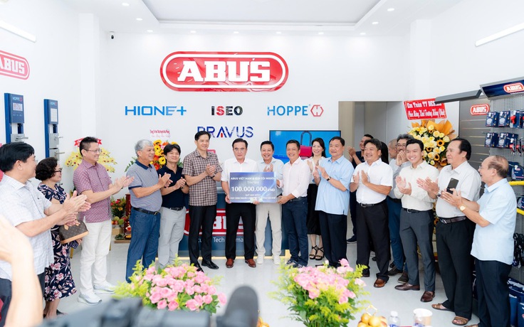 Cần Thơ khai trương showroom phân phối khóa ABUS