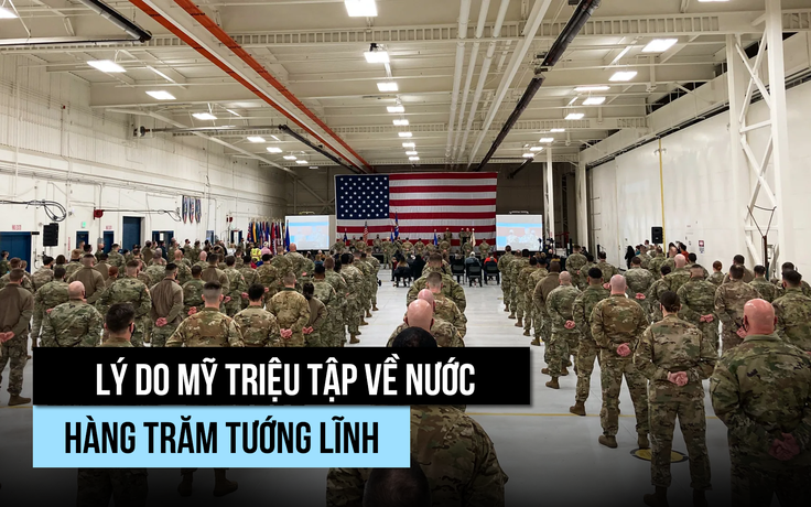 Vì sao Bộ trưởng Chiến tranh triệu tập hàng trăm tướng lĩnh Mỹ về họp khẩn?