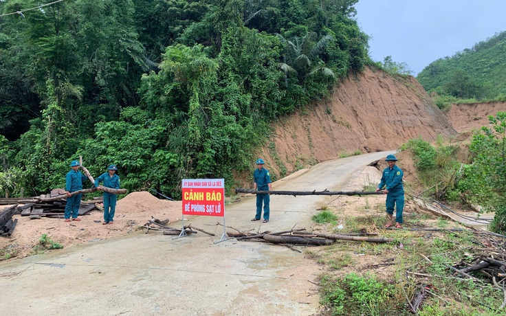 Ứng phó bão số 10: Vùng cao Đà Nẵng cảnh giác, sẵn sàng sơ tán