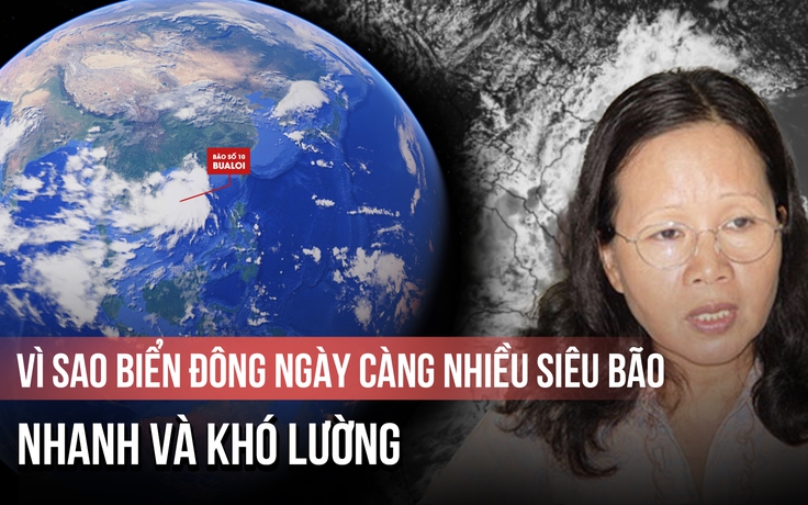 Biển Đông ngày càng nhiều siêu bão, nhanh và khó lường: Vì sao vậy?