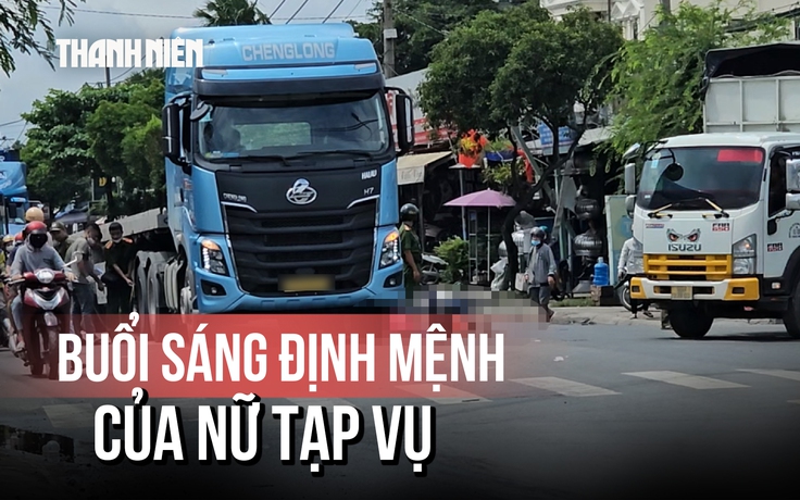 Nữ tạp vụ tử vong trên đường đi làm