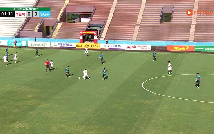 Highlight U.23 Yemen 2-1 U.23 Singapore: Quả phạt đền định đoạt trận đấu