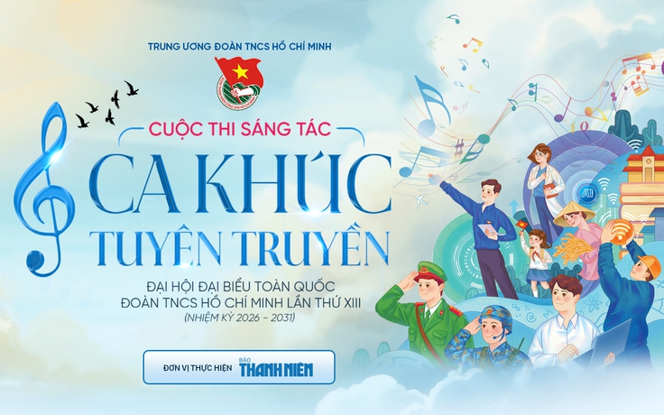 Mời tham gia Cuộc thi sáng tác ca khúc
tuyên truyền Đại hội Đoàn toàn quốc lần thứ XIII