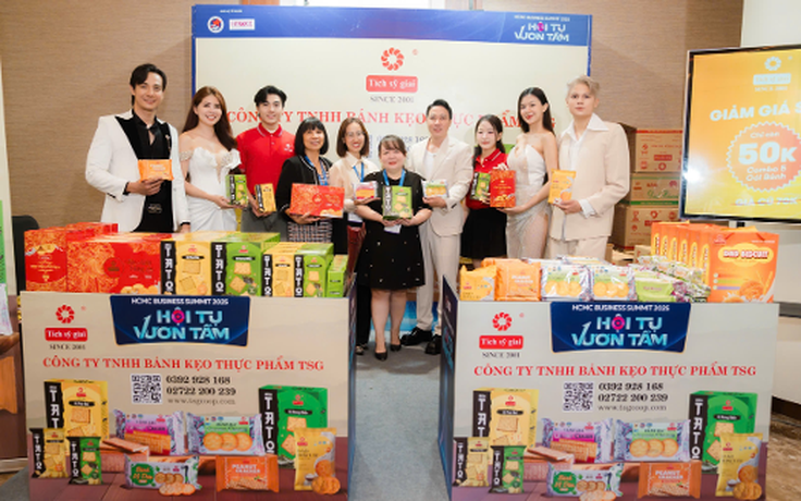 Tích Sỹ Giai: Hương vị tuổi thơ ‘vươn tầm’ tại sự kiện HCMC Business Summit 2025