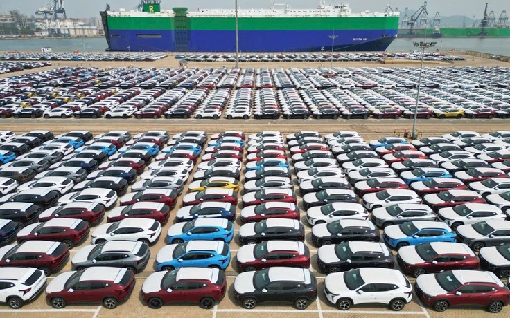 Trung Quốc tăng cường kiểm soát hoạt động xuất khẩu ô tô điện