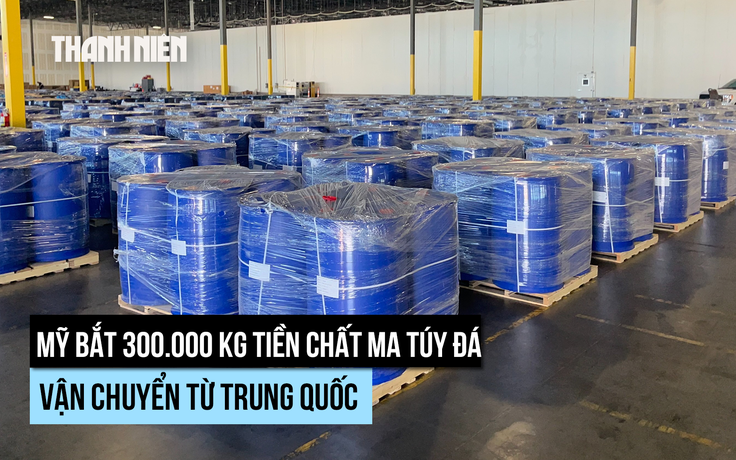 Mỹ nói bắt được lượng tiền chất ma túy lớn 'từ Trung Quốc'
