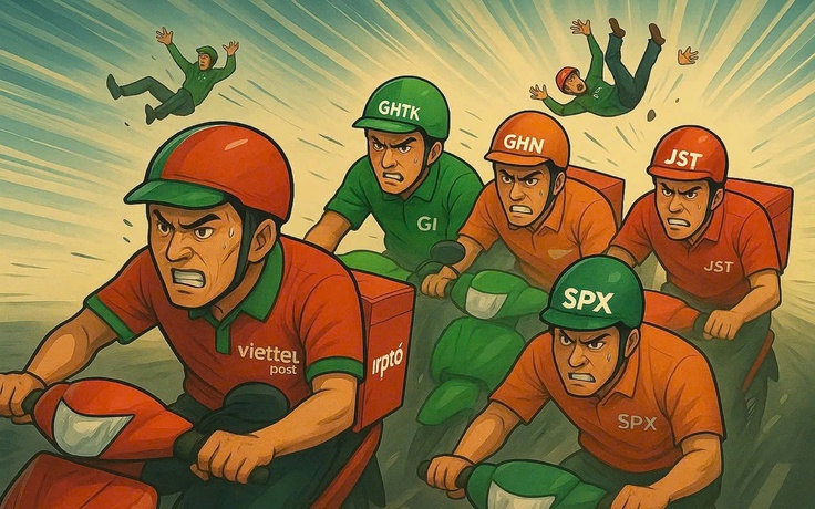 Giao hàng nhanh - cuộc chơi ngày càng khốc liệt