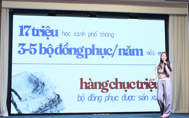 '17 triệu học sinh, hàng chục triệu bộ đồng phục mỗi năm, rồi sẽ đi đâu?'