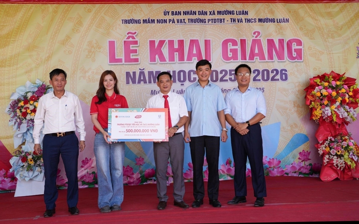 Lifebuoy tiếp sức trẻ em Điện Biên trở lại trường sạch khỏe và an toàn