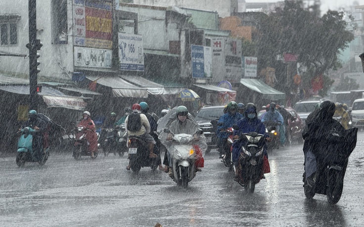 Dự báo thời tiết TP.HCM: Cả tuần có mưa lớn vào chiều tối