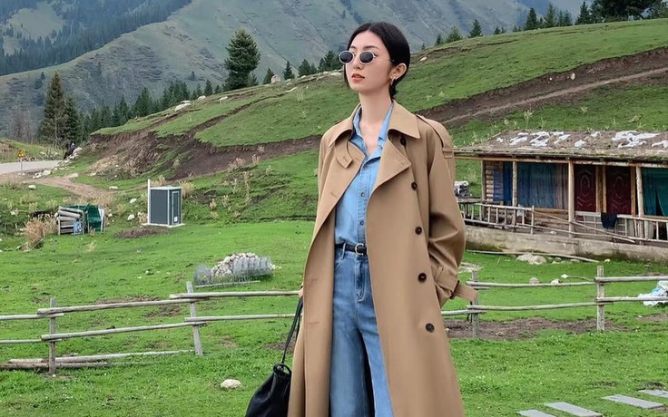 ‘Nâng cấp’ phong cách giao mùa cùng áo măng tô thanh lịch