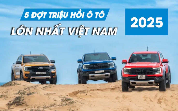 Nhìn lại những vụ triệu hồi ô tô lớn nhất Việt Nam năm 2025