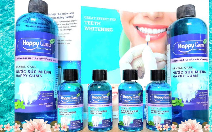 Ra mắt sản phẩm nước súc miệng 'Happy Gums' chăm sóc hiệu quả cho răng miệng