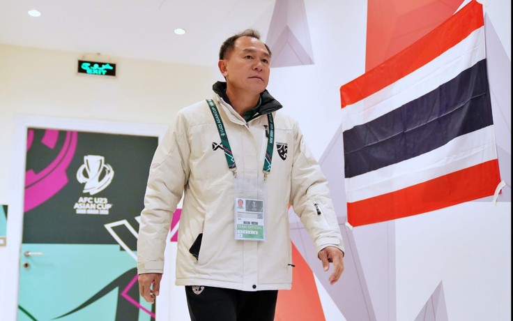 HLV Thawatchai: ‘Dù chỉ còn 1% cơ hội, vào tứ kết, U.23 Thái Lan cũng quyết thắng Trung Quốc’