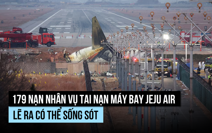 Thiết kế sai lấy đi tính mạng 179 hành khách máy bay Jeju Air