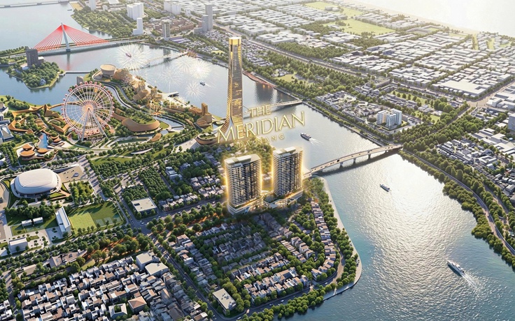 The Meridian ra mắt tại Đà Nẵng: 'Siêu du thuyền' kiến trúc chính thức hạ thủy sông Hàn