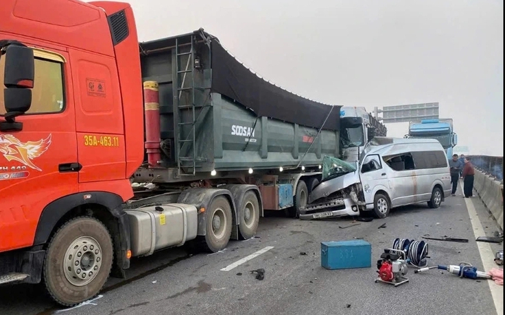 Nguyên nhân vụ tai nạn trên cao tốc khiến 4 người chết, 6 người bị thương