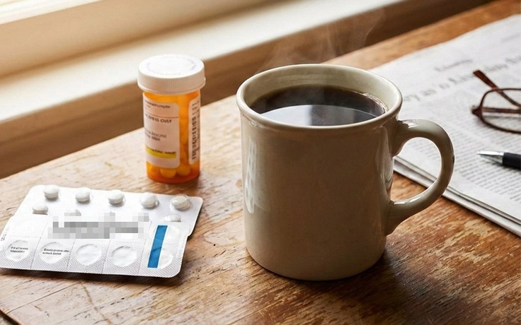 'Thời gian vàng' giữa tách cà phê và thuốc huyết áp