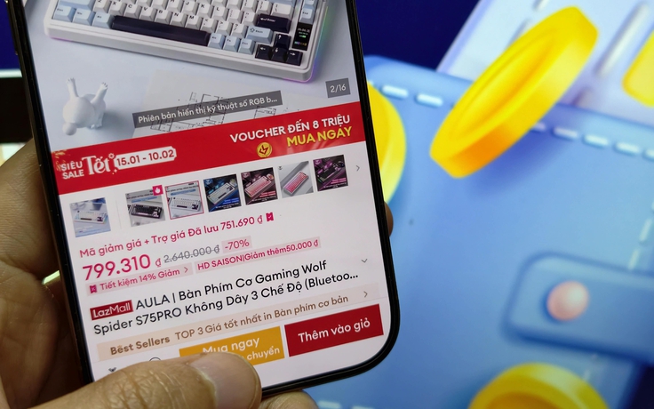 Đồ công nghệ mùa tết 'tăng nhiệt' nhờ thương mại điện tử