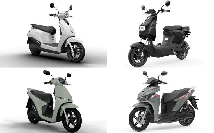 VinFast tung 4 mẫu xe máy điện mới: Có xe ga thể thao, hỗ trợ đổi pin