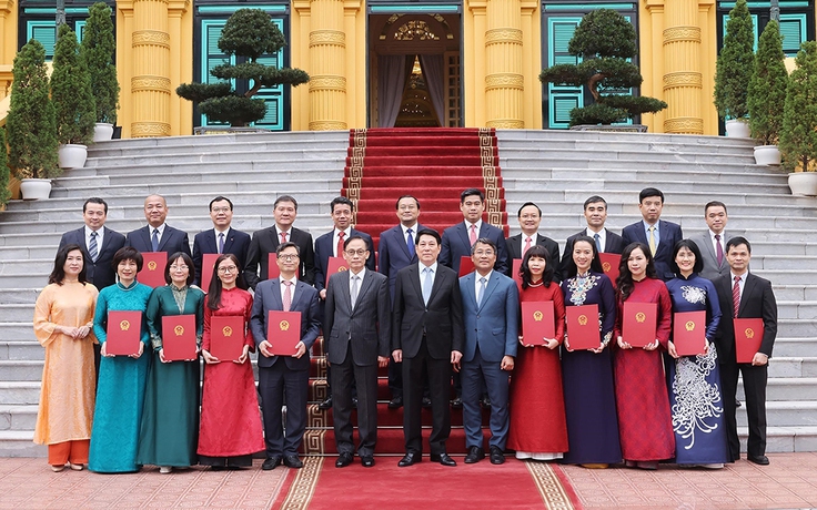 Trao quyết định bổ nhiệm Đại sứ Việt Nam tại nước ngoài
