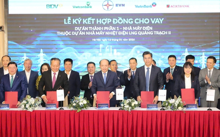 4 ngân hàng 'hùn' tiền cho EVN vay làm nhà máy điện khí 2,1 tỉ USD