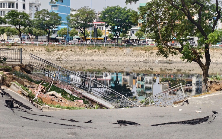 Sụt lún kênh Tàu Hủ, TP.HCM: Phường Chánh Hưng báo cáo nhanh