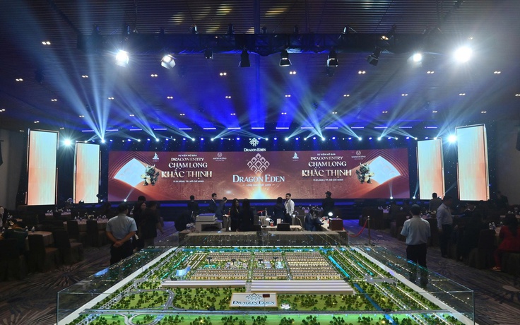 Gần 300 nền đất tại dự án Dragon Eden đã có chủ ngay trong ngày mở bán