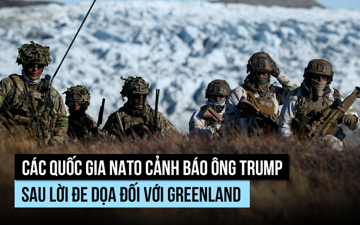 Các đồng minh NATO cảnh báo sau đe dọa của ông Trump về Greenland