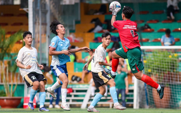 Trường ĐH Quản lý Công nghệ TP.HCM 1-1 Trường CĐ Công thương TP.HCM: Bất phân thắng bại