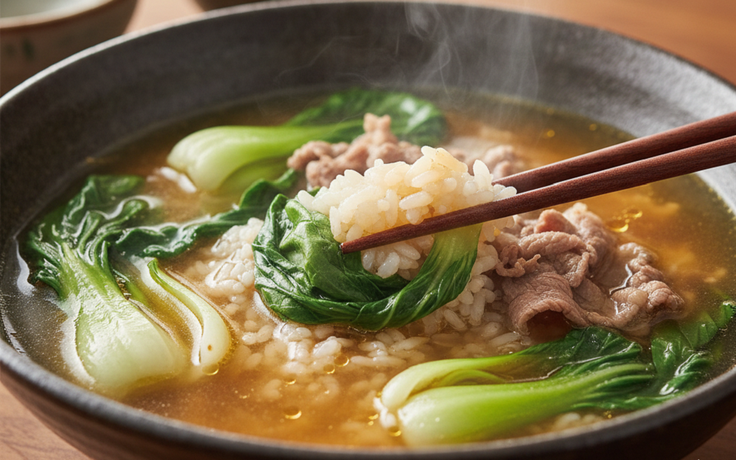 Thói quen chan canh vào cơm, có ảnh hưởng đến tiêu hóa, cân nặng không?