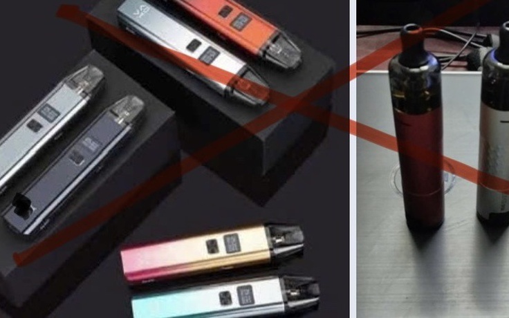 Sử dụng thuốc lá điện tử bị phạt đến 5 triệu đồng