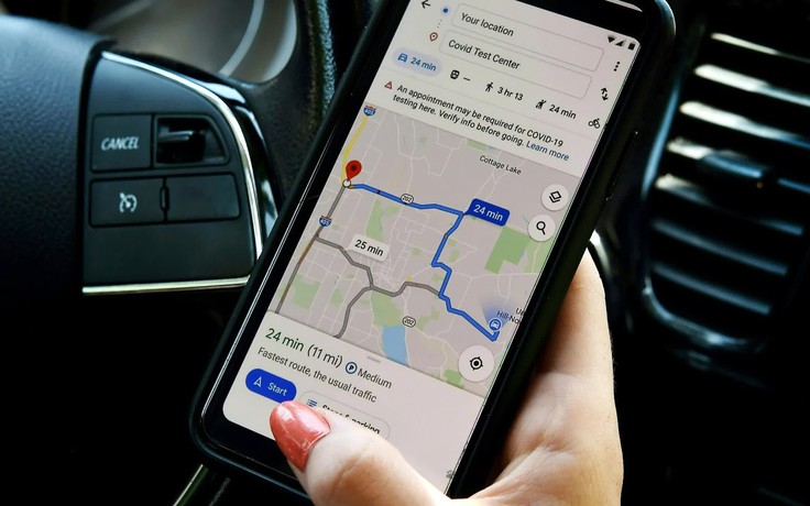 Các cử chỉ đơn giản giúp Google Maps dễ dùng hơn