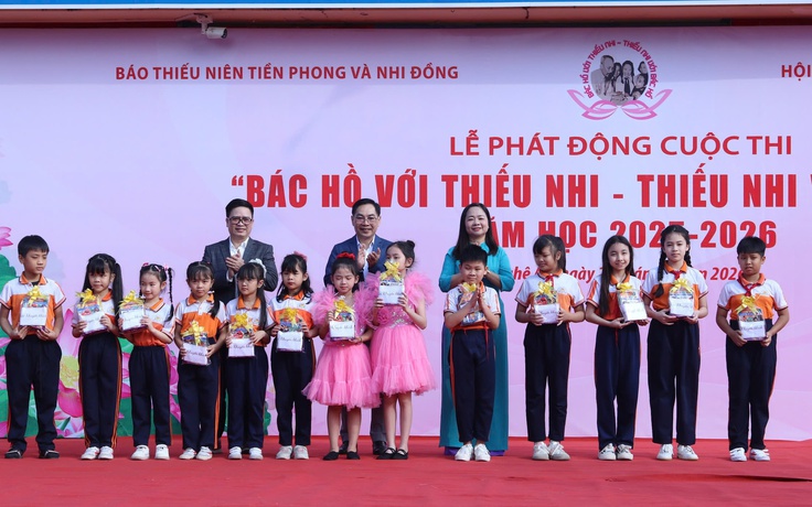 Phát động cuộc thi Bác Hồ với thiếu nhi - Thiếu nhi với Bác Hồ