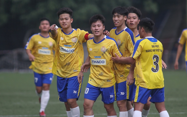 Trường ĐH Phương Đông 0-3 Trường ĐH Hàng hải Việt Nam: Chiến thắng áp đảo