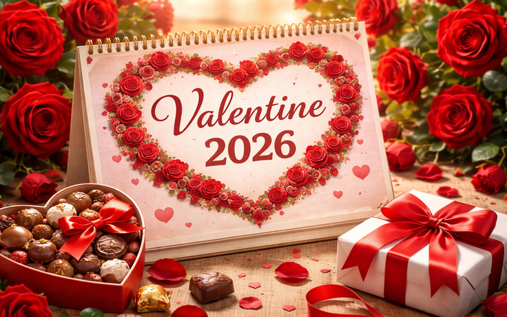 Lễ tình nhân Valentine 2026 đúng 27 tết: Có gì đặc biệt mà dân mạng rần rần?