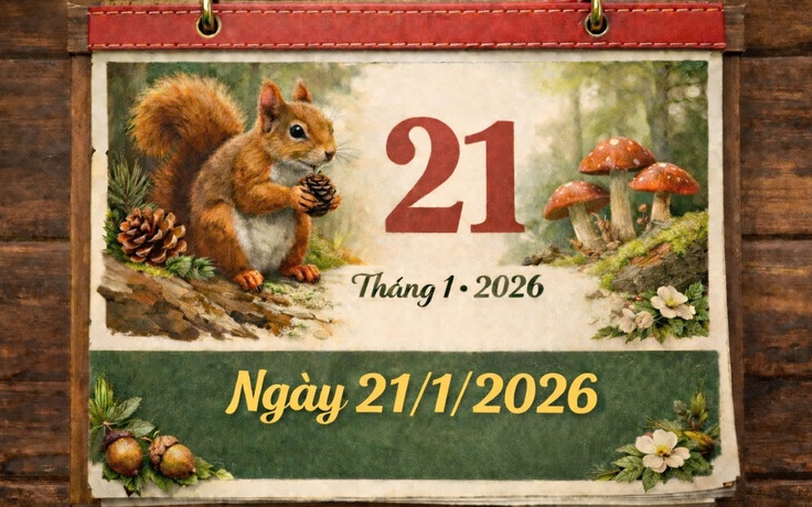 Hôm nay 21.1 là ngày gì liên quan tới loài sóc? Lịch âm có gì đặc biệt?