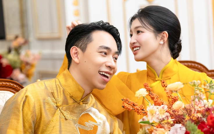 Lễ hằng thuận của Á hậu Phương Nhi và chồng thiếu gia