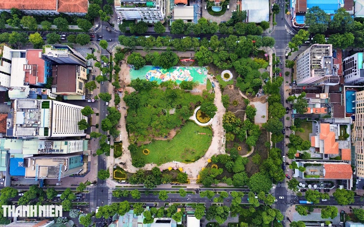 Cận cảnh khu ‘đất vàng’ thành công viên ở TP.HCM, mở cửa đón người dân chiều nay
