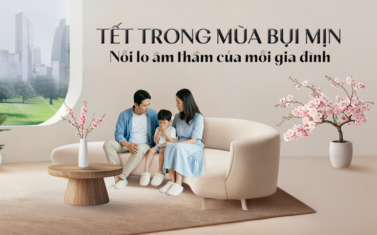 Cận tết, máy lọc khí Sharp 2 hệ thống lọc 'lên ngôi' giữa mùa bụi mịn